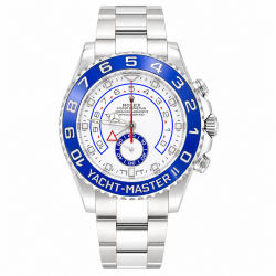 Rolex Yacht Master II 44MM White Dial 116680 Watch